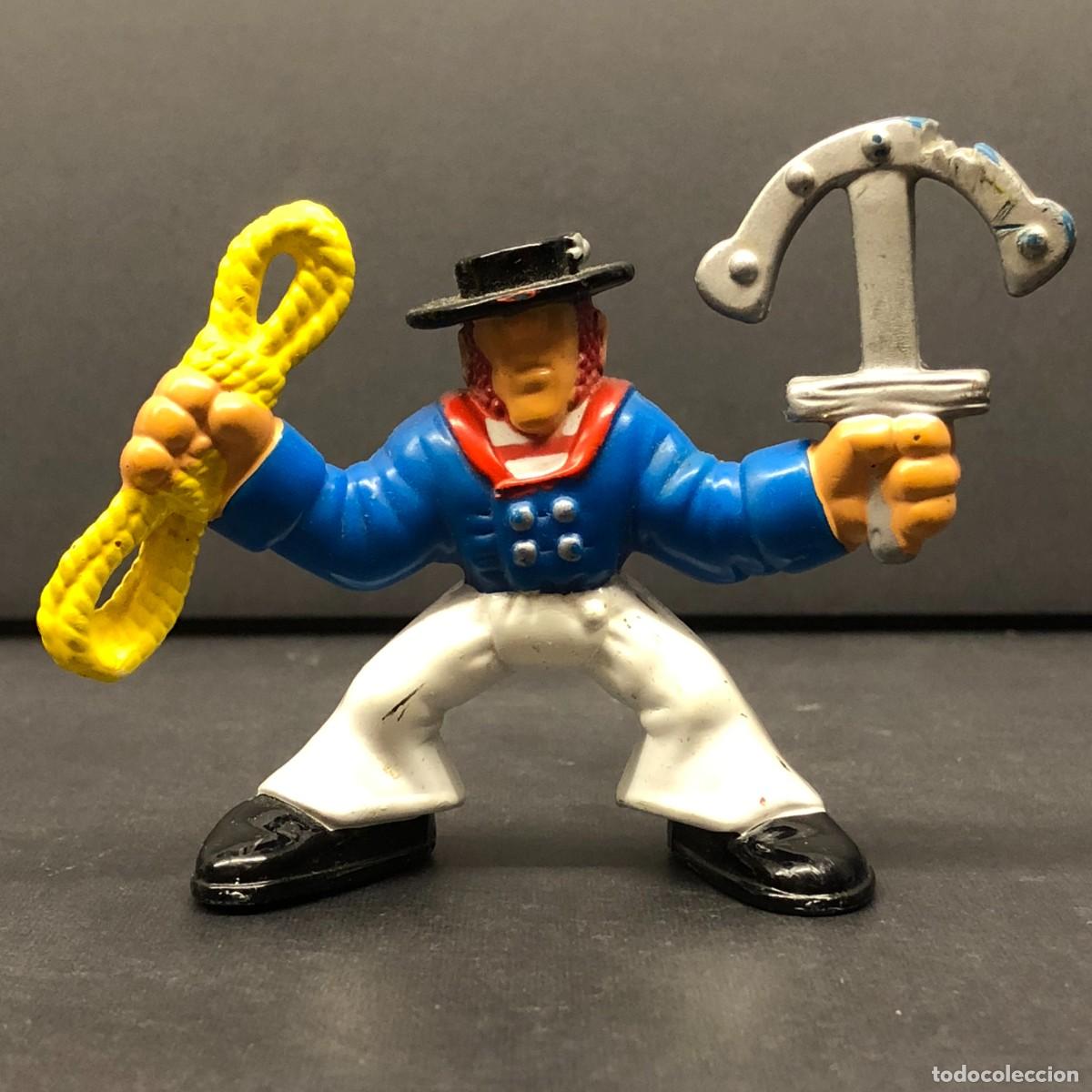 Juguetes antiguos y juegos de colecci&oacute;n: FIGURA DE PIRATA SAILOR - FISHER PRICE GRANDES AVENTURAS - 90/2000 - MATTEL - VINTAGE - 5,8CM / 1462