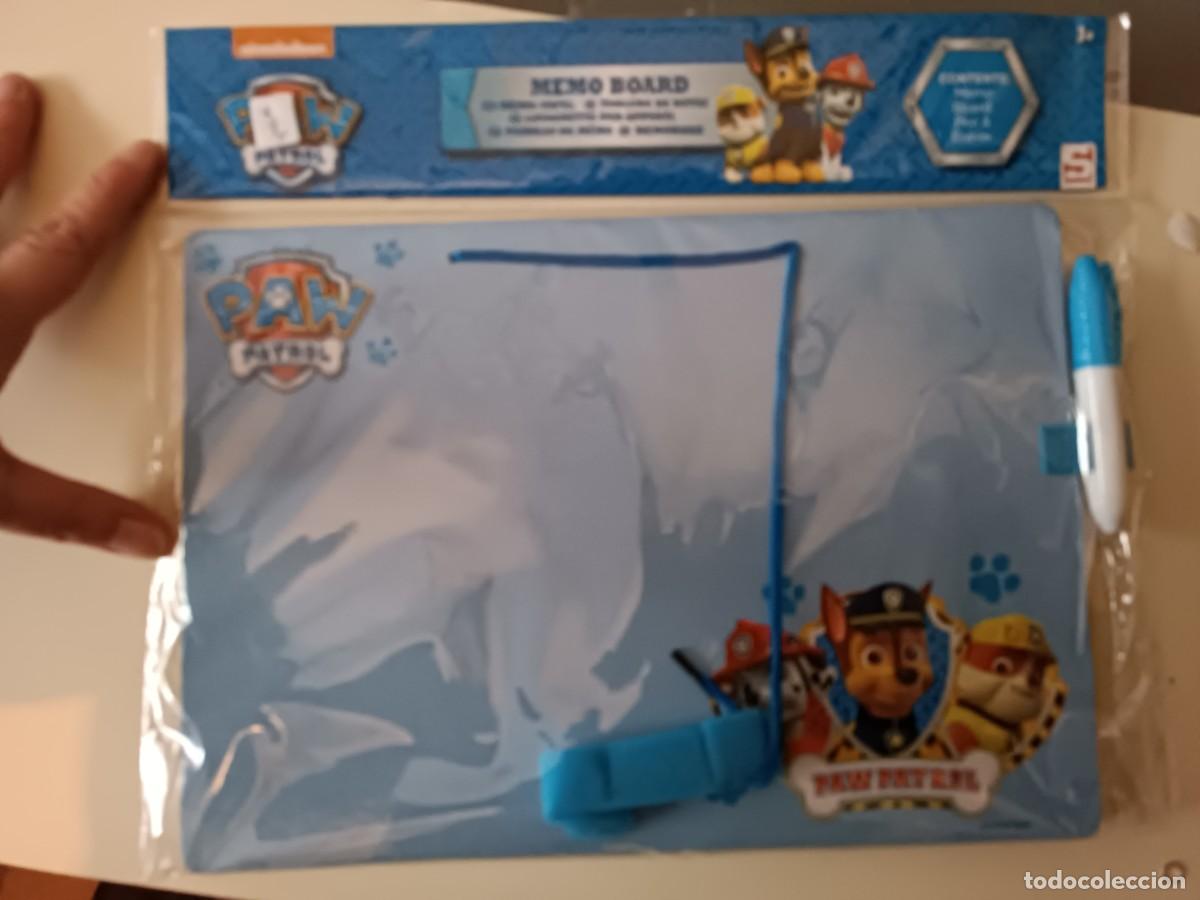 Juguetes antiguos y juegos de colecci&oacute;n: PAW Patrol Nickelodeon Memo Board pizarra con rotulador
