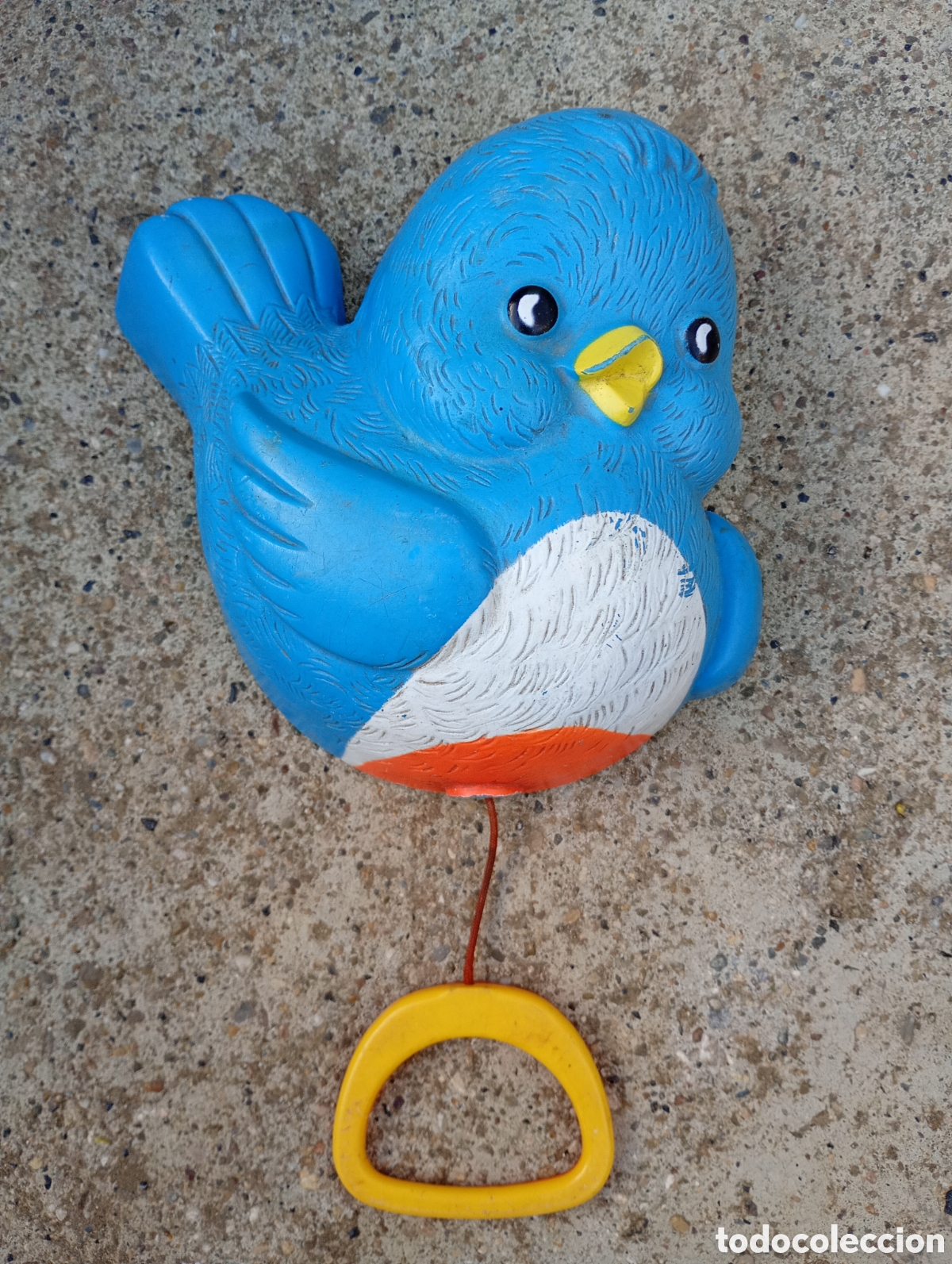 Juguetes antiguos y juegos de colecci&oacute;n: Caja m&uacute;sica vintage Fisher price bluebird 189