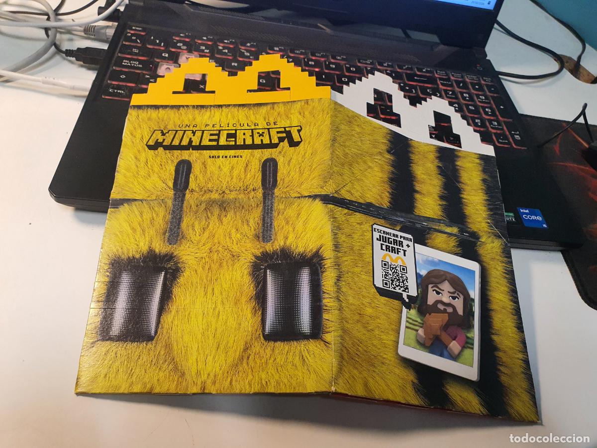 Juguetes antiguos y juegos de colecci&oacute;n: CAJA MCDONALDS MC DONALDS - MINECRAFT -