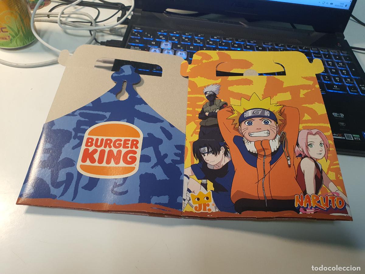 Juguetes antiguos y juegos de colecci&oacute;n: CAJA BURGER KING - NARUTO -