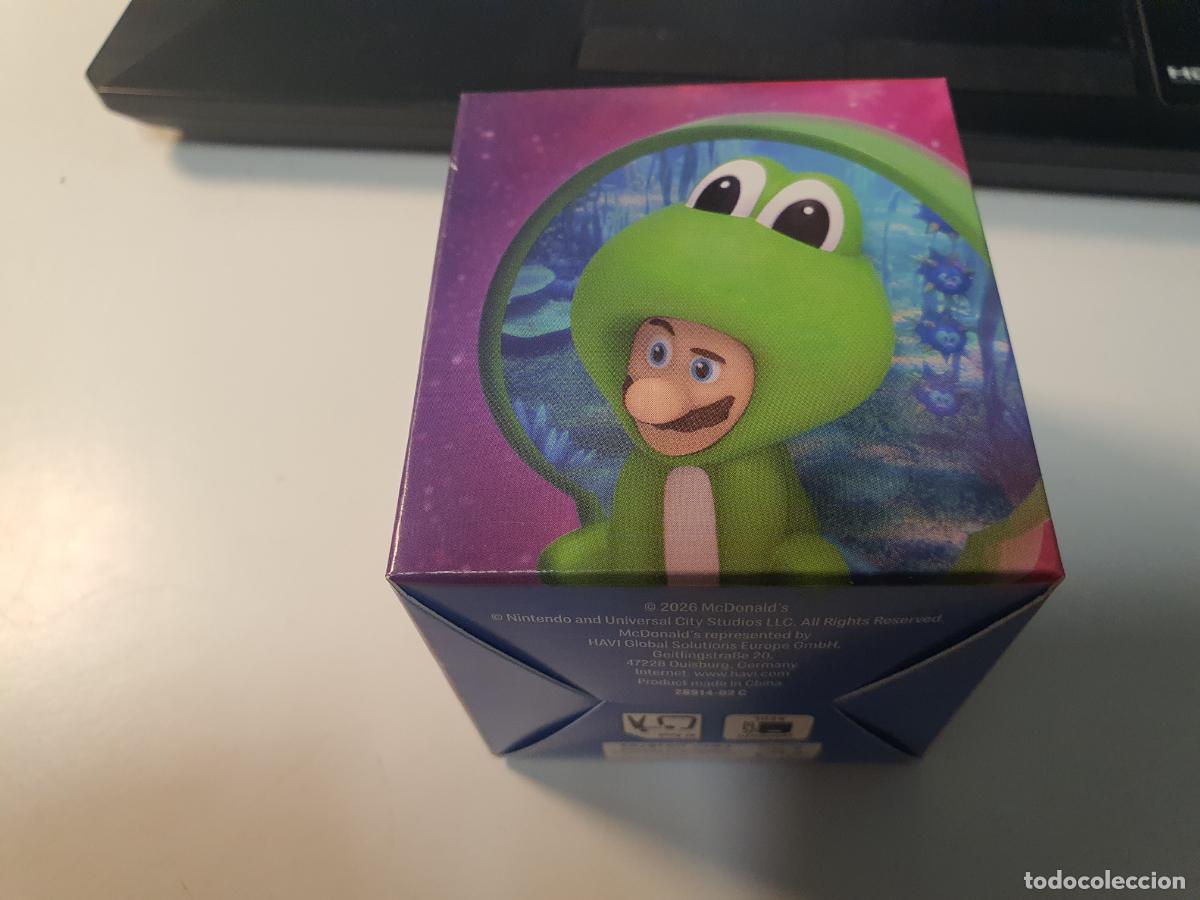 Juguetes antiguos y juegos de colecci&oacute;n: CAJA CON FIGURA MCDONALDS MC DONALDS - SUPER MARIO BROS - NUEVA A ESTRENAR