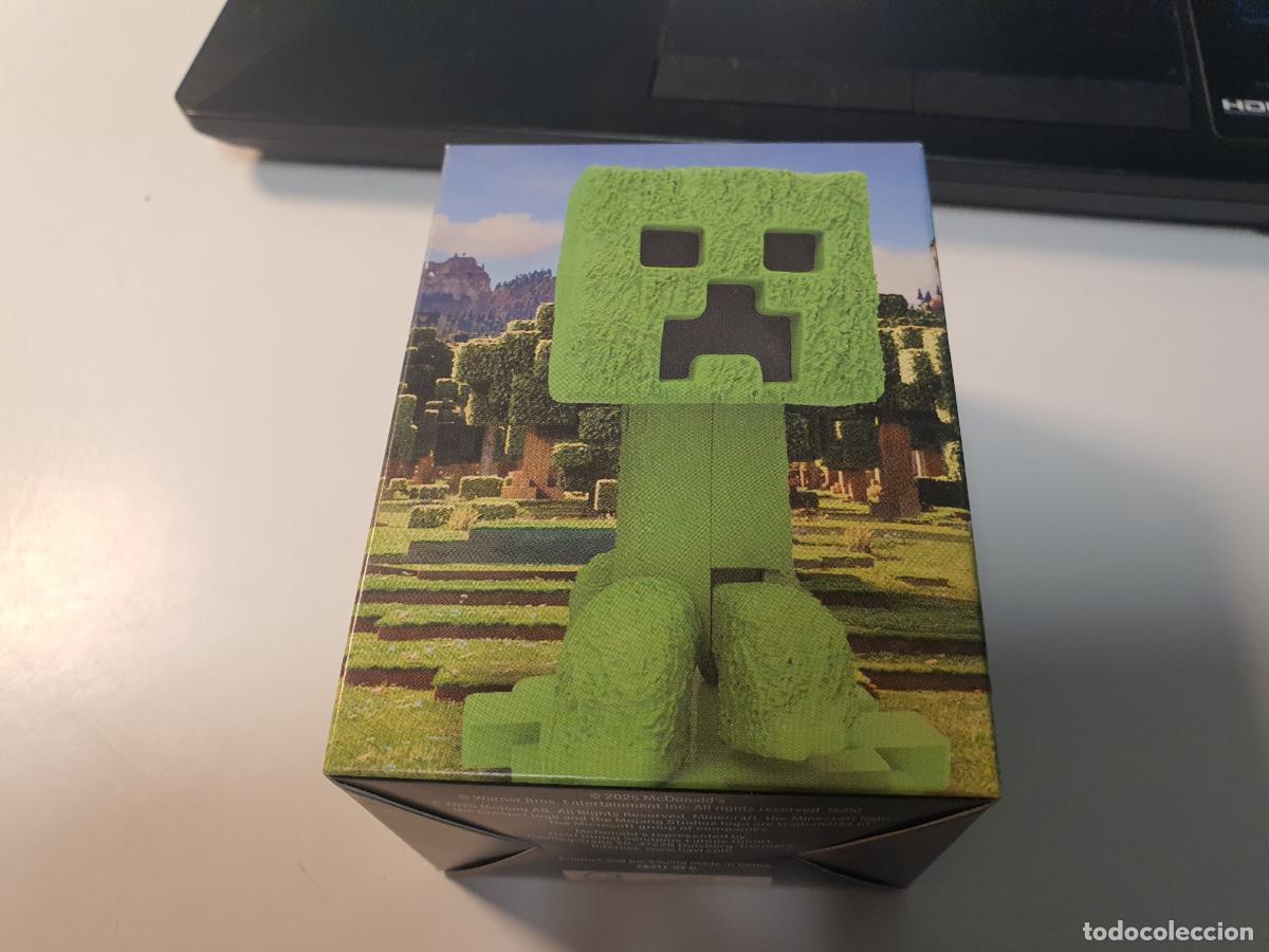 Juguetes antiguos y juegos de colecci&oacute;n: FIGURA MCDONALDS MC DONALDS - MINECRAFT - A&Ntilde;O 2025 - NUEVA EN CAJA A ESTRENAR - CREEPER