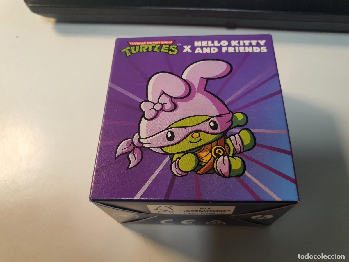 Juguetes antiguos y juegos de colecci&oacute;n: CAJA CON FIGURA NUEVA MCDONALDS MC DONALDS - NINJA TURTLES TORTUGAS X HELLO KITTY -
