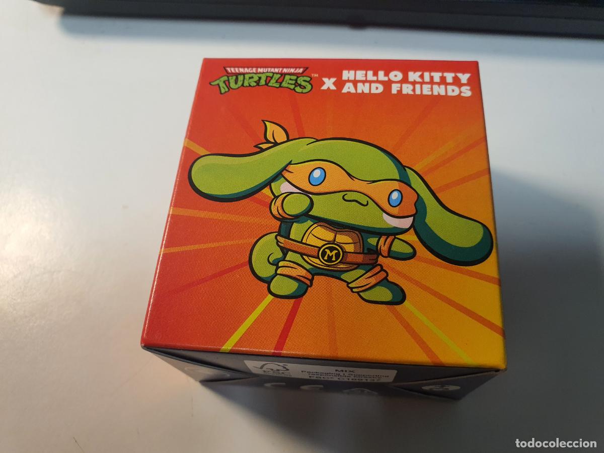 Juguetes antiguos y juegos de colecci&oacute;n: CAJA CON FIGURA NUEVA MCDONALDS MC DONALDS - NINJA TURTLES TORTUGAS X HELLO KITTY -