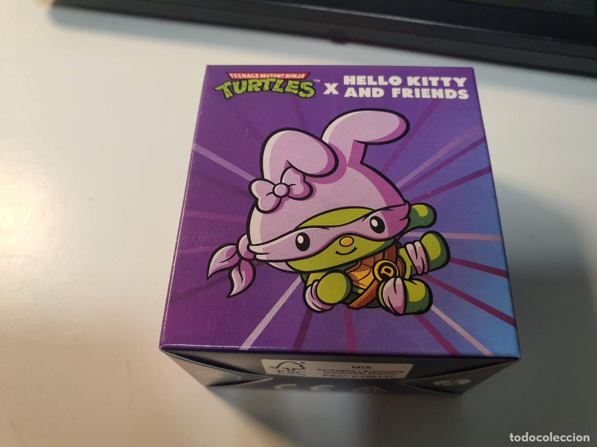Juguetes antiguos y juegos de colecci&oacute;n: CAJA CON FIGURA NUEVA MCDONALDS MC DONALDS - NINJA TURTLES TORTUGAS X HELLO KITTY -