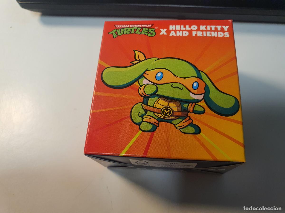 Juguetes antiguos y juegos de colecci&oacute;n: CAJA CON FIGURA NUEVA MCDONALDS MC DONALDS - NINJA TURTLES TORTUGAS X HELLO KITTY -