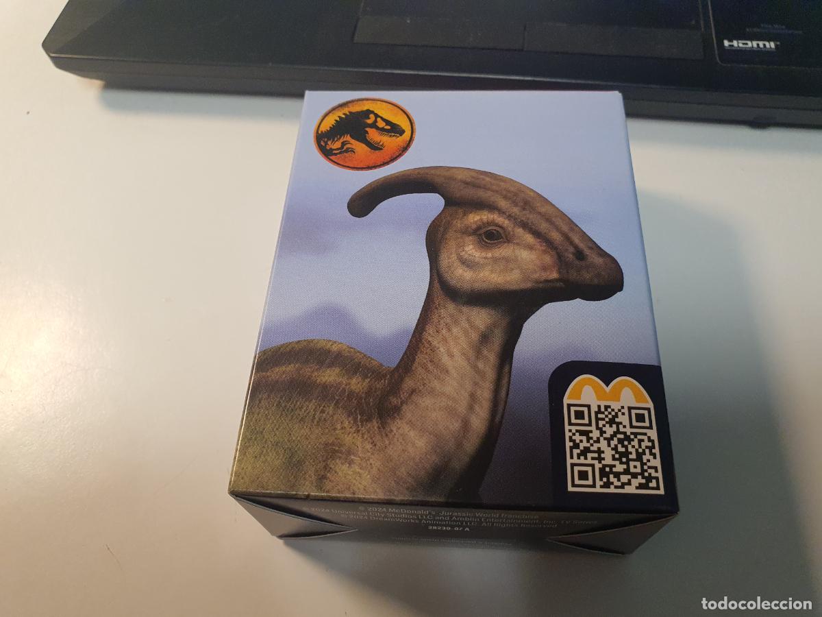 Juguetes antiguos y juegos de colecci&oacute;n: CAJA FIGURA NUEVA MCDONALDS MC DONALDS - JURASSIC WORLD -