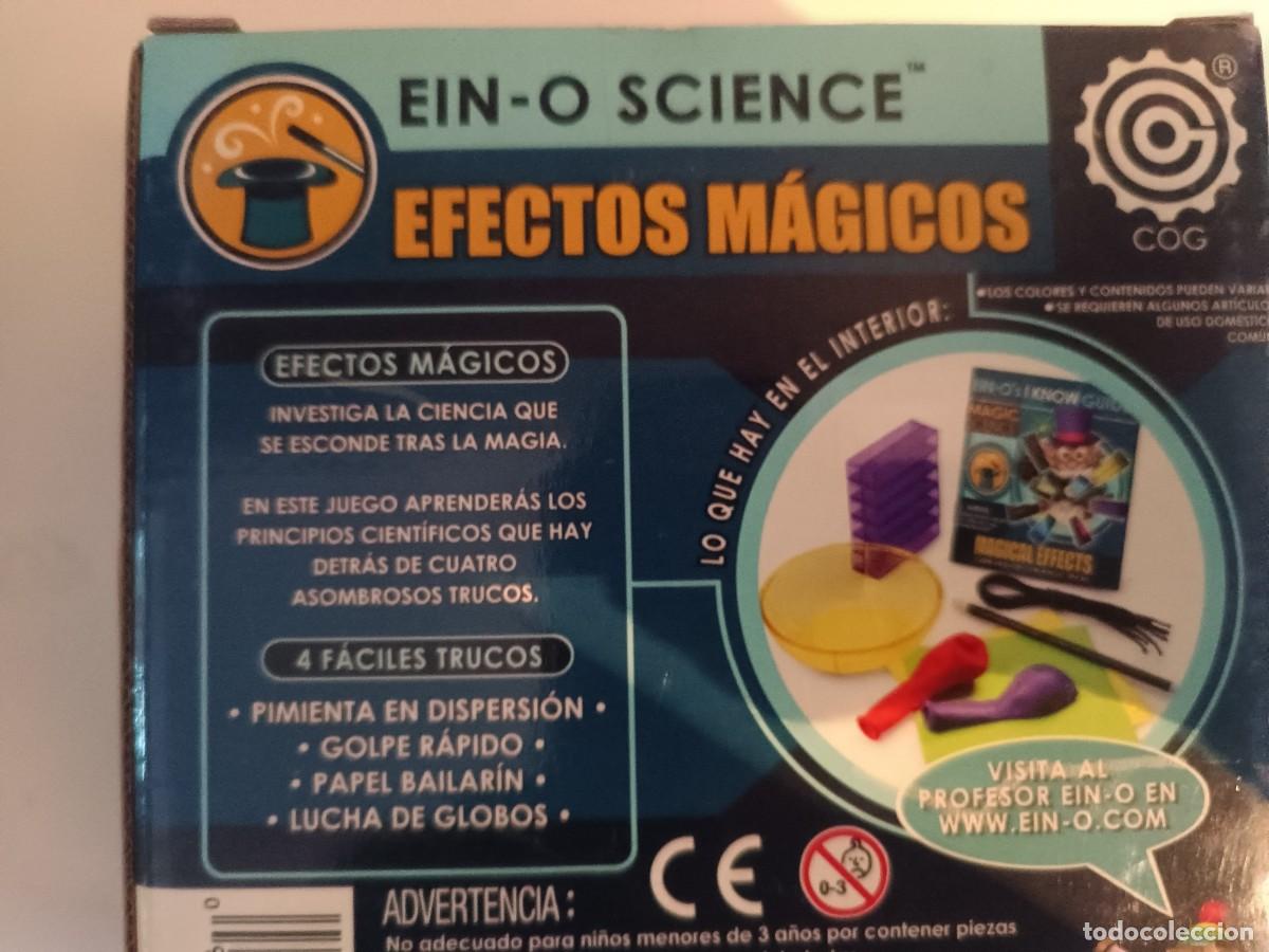 Juguetes antiguos y juegos de colecci&oacute;n: Ein-O Science Ciencia de la Magia 4 trucos - nuevo sin abrir +8 a&ntilde;os