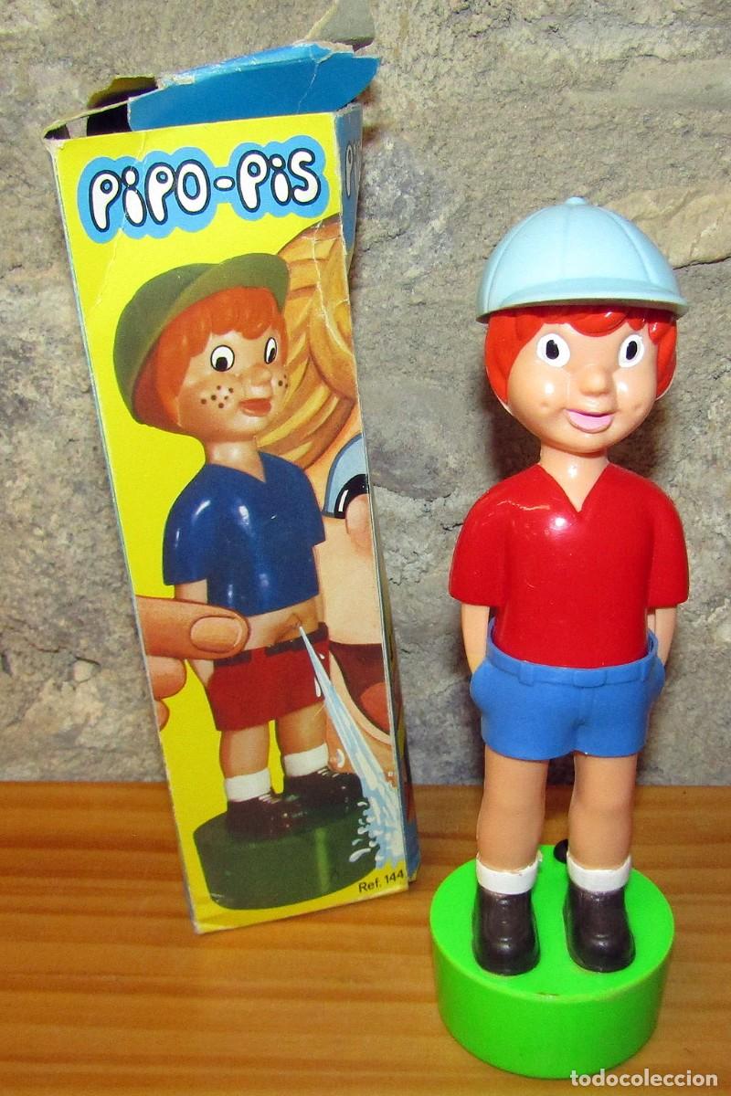 Juguetes antiguos y juegos de colecci&oacute;n: ANTIGUO MU&Ntilde;ECO PIPO PIS, DE MU&Ntilde;ECOS ANIMADOS MU&Ntilde;OZ - NUEVO Y EN SU CAJA - A&Ntilde;OS 70