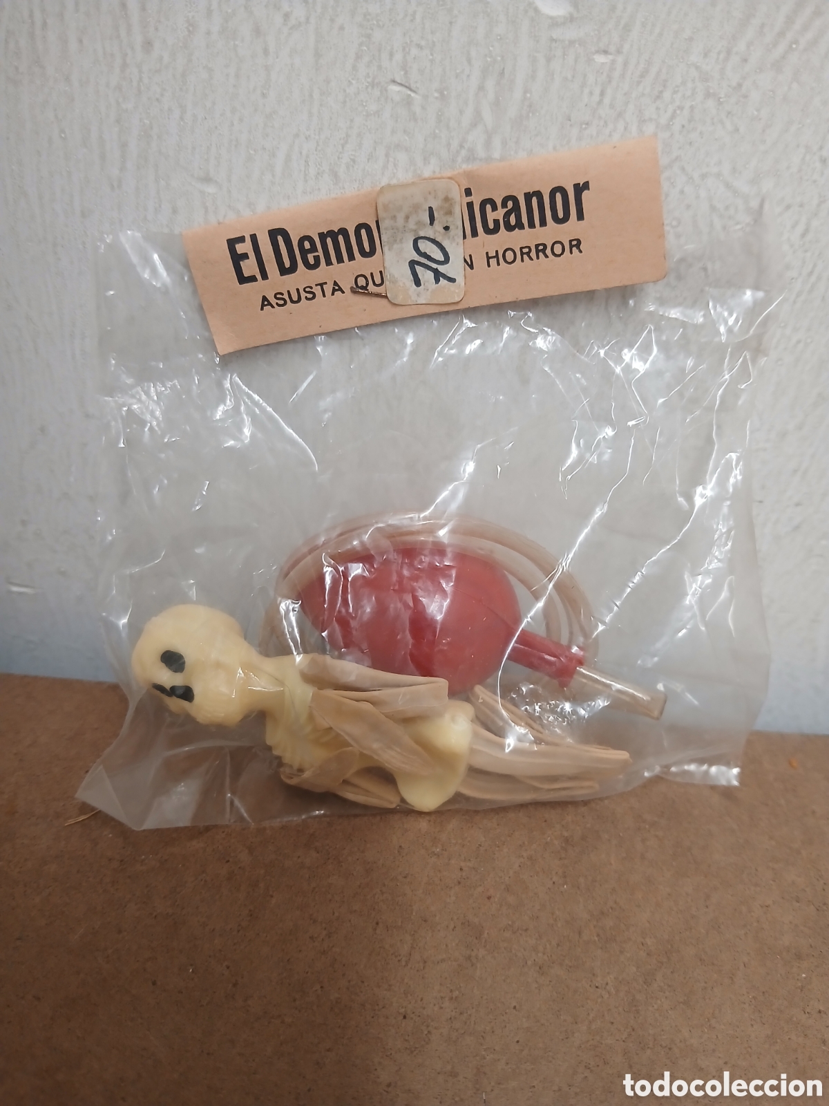Juguetes antiguos y juegos de colecci&oacute;n: El demonio nicanor a&ntilde;os 50/60 raro calavera nuevo