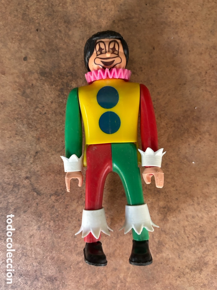 Juguetes antiguos y juegos de colecci&oacute;n: Airgam Boys payaso. De &eacute;poca