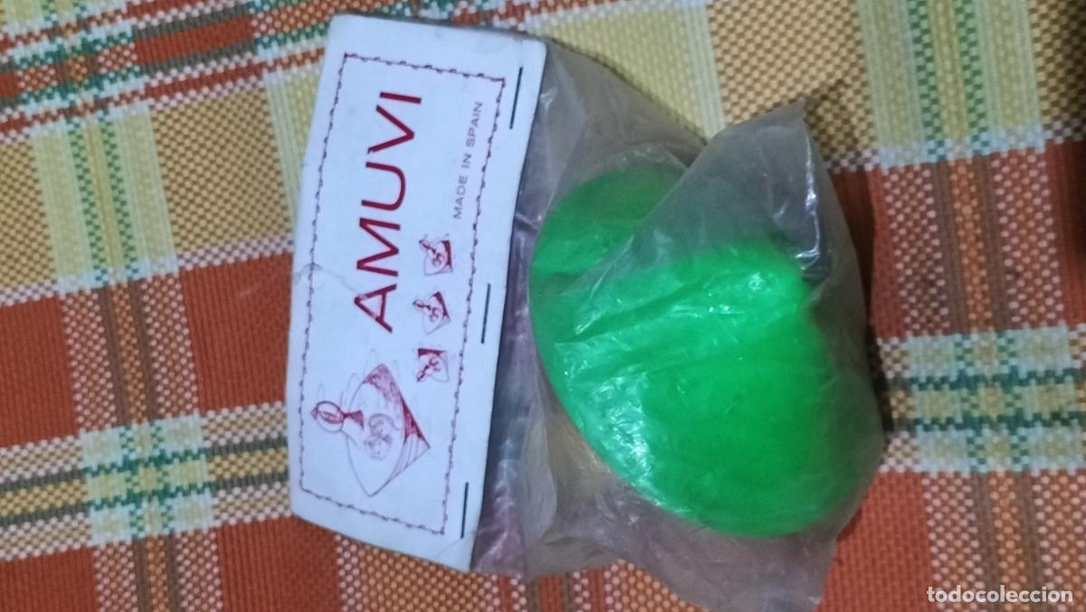 Juguetes antiguos y juegos de colecci&oacute;n: ANTIGUA PEONZA AMUVI