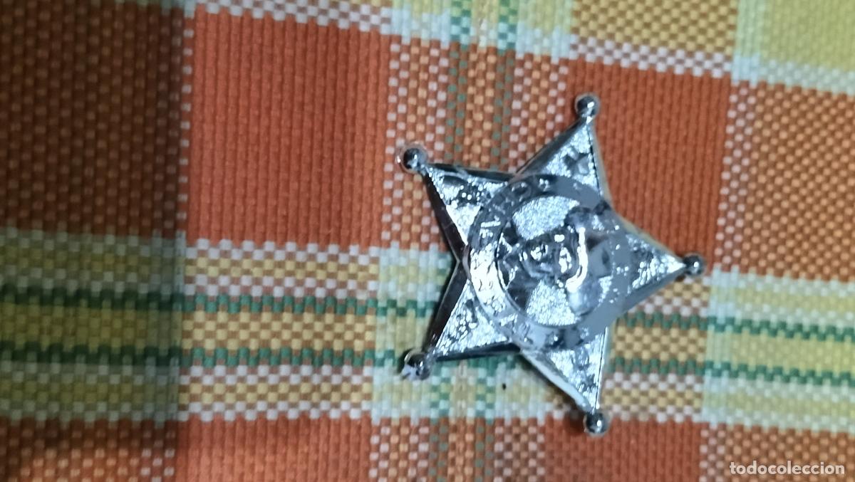 Juguetes antiguos y juegos de colecci&oacute;n: ANTIGUA ESTRELLA DE SHERIFF MARCA HEIDI
