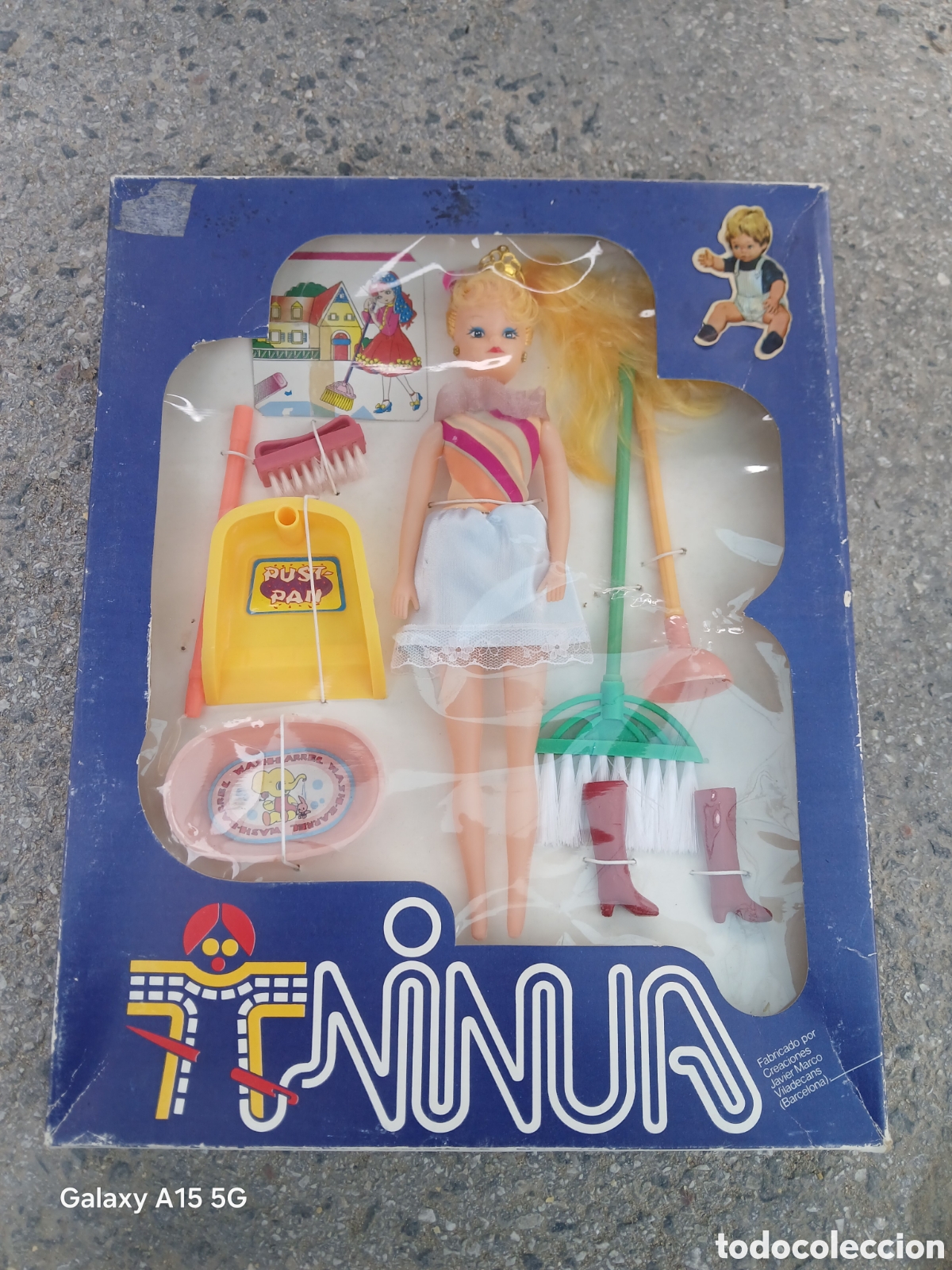 Juguetes antiguos y juegos de colecci&oacute;n: CONJUNTO NINUA MU&Ntilde;ECA Y COMPLETOS EN CAJA ORIGINAL.