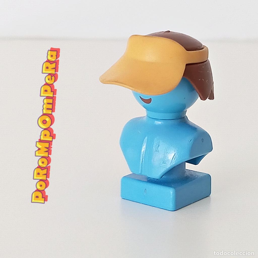 Juguetes antiguos y juegos de colecci&oacute;n: Visera de goma compatible con PLAYMOBIL - Set/s y fabricante por determinar F4