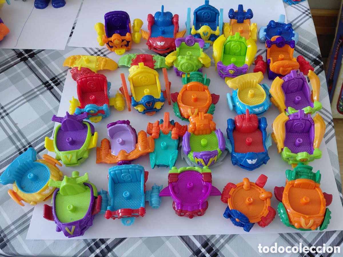 Juguetes antiguos y juegos de colecci&oacute;n: Super zings coches variados
