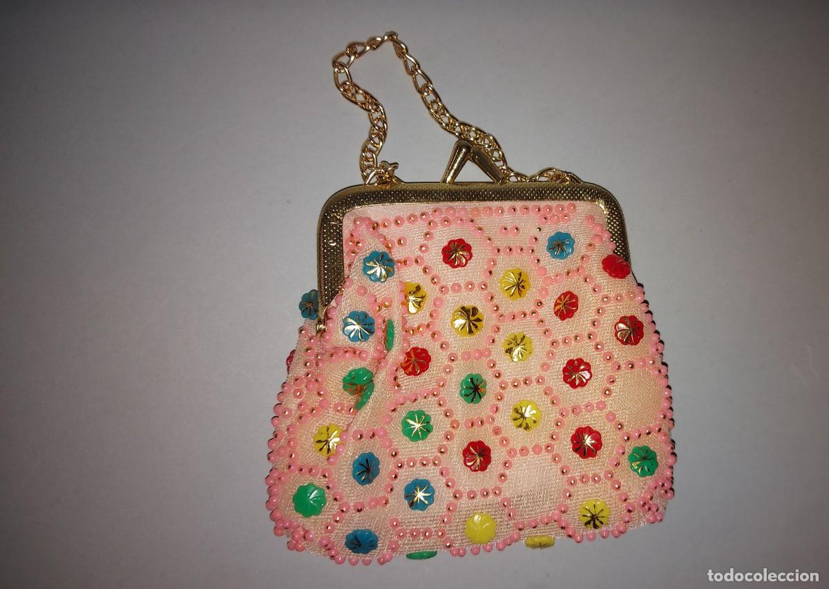 Juguetes antiguos y juegos de colecci&oacute;n: BOLSO MONEDERO- MONEDERO BOLITAS ANTIGUO KIOSKO A&Ntilde;OS 70 - 80