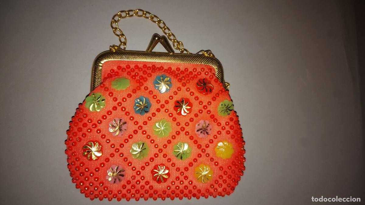 Juguetes antiguos y juegos de colecci&oacute;n: BOLSO MONEDERO- MONEDERO BOLITAS ANTIGUO KIOSKO A&Ntilde;OS 70 - 80