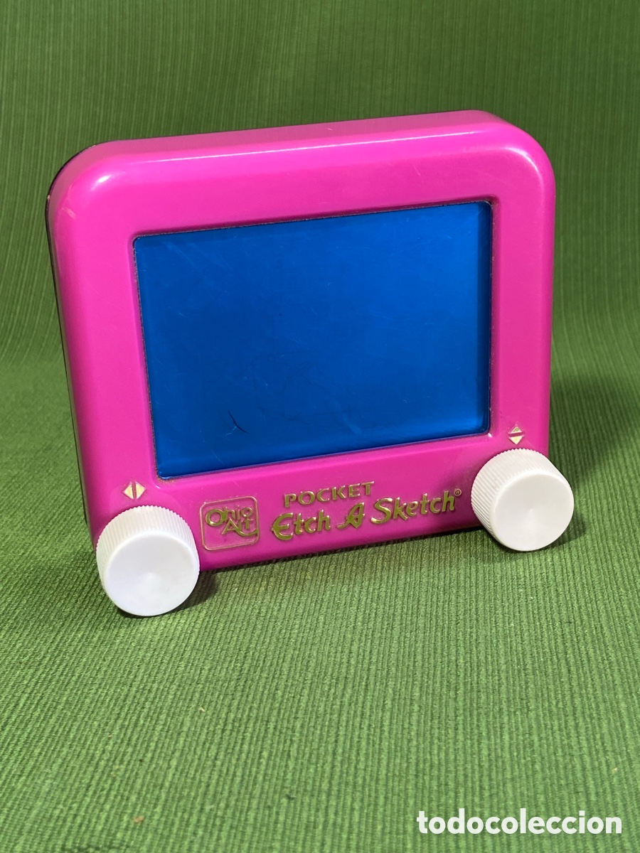 Juguetes antiguos y juegos de colecci&oacute;n: Pocket Etch A Sketch. S&iacute;mil a telesketch.