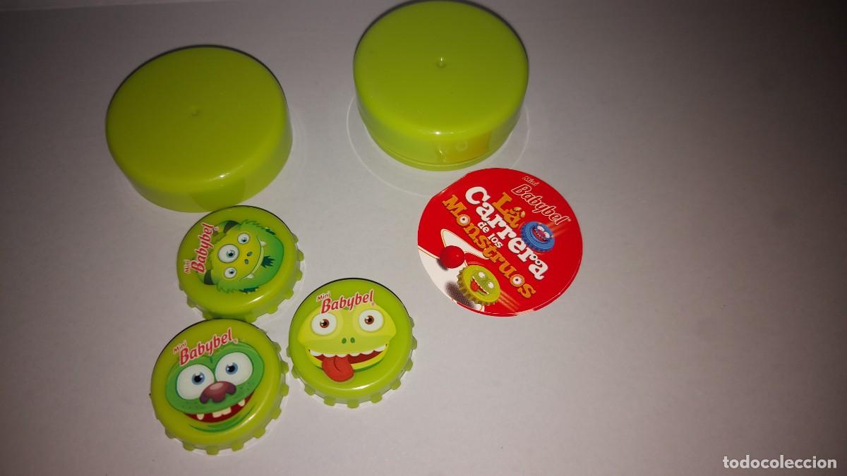 Juguetes antiguos y juegos de colecci&oacute;n: Babybel - Chapas - Mini Babybel