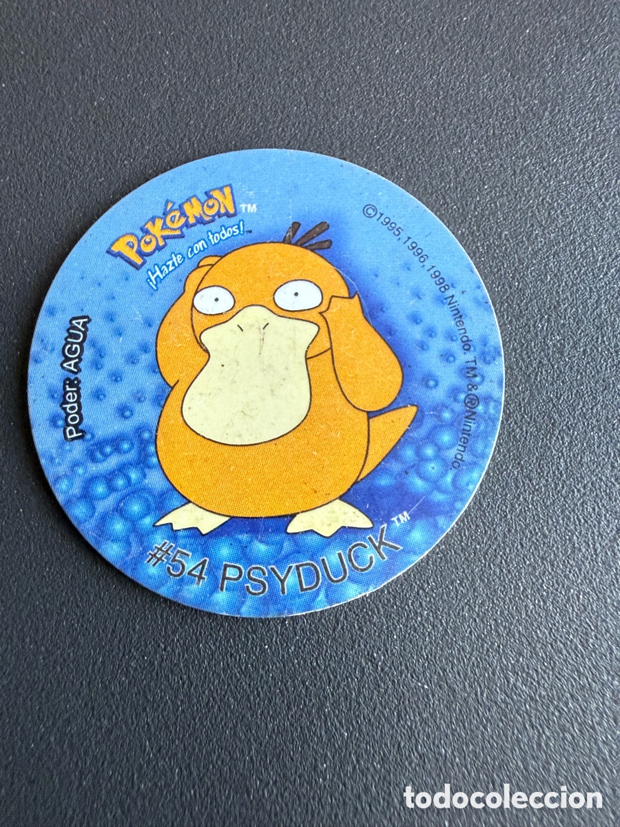 Juguetes antiguos y juegos de colecci&oacute;n: POKEMON. TAZO. # 54. PSYDUCK