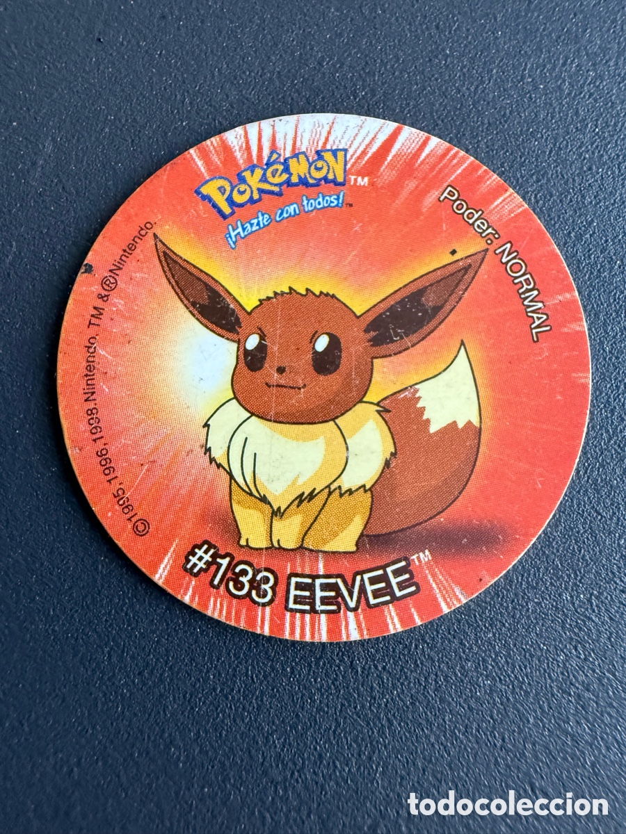 Juguetes antiguos y juegos de colecci&oacute;n: POKEMON. TAZO # 133. EEVEE