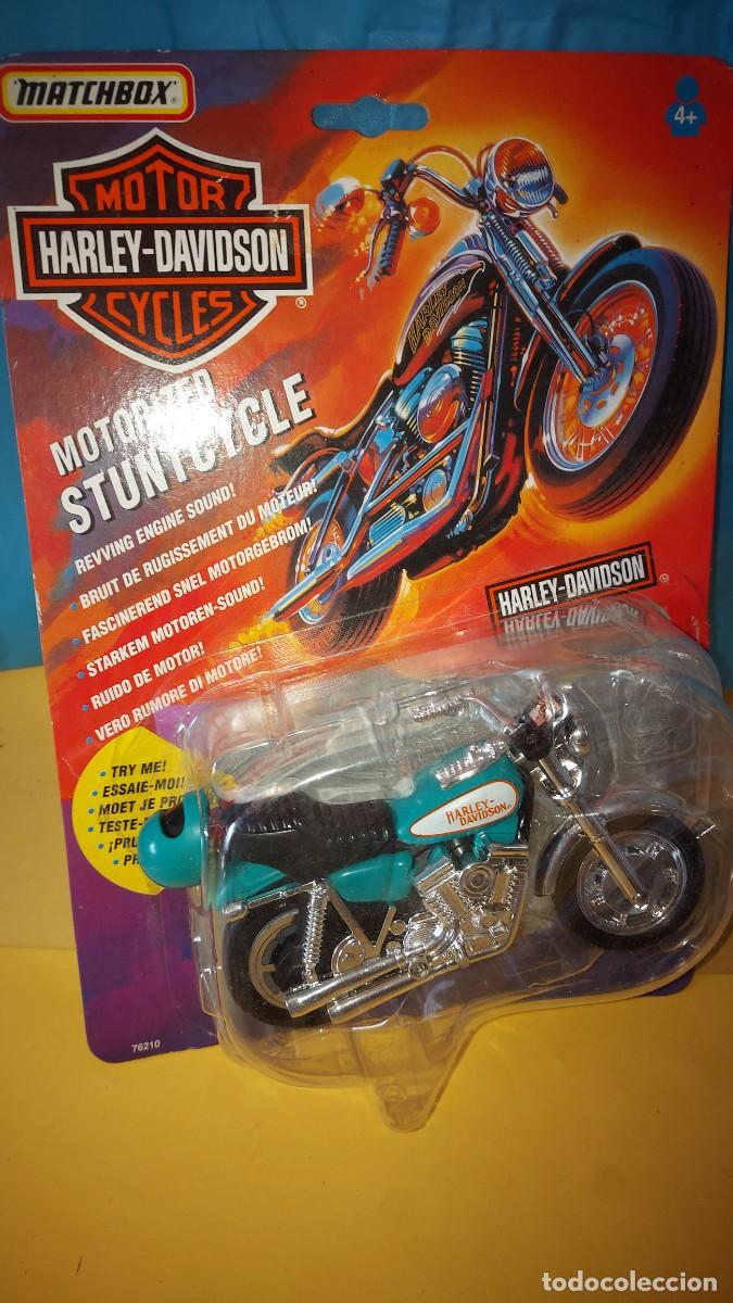 Juguetes antiguos y juegos de colecci&oacute;n: MOTO HARLEY DAVIDSON DE MATCHBOX