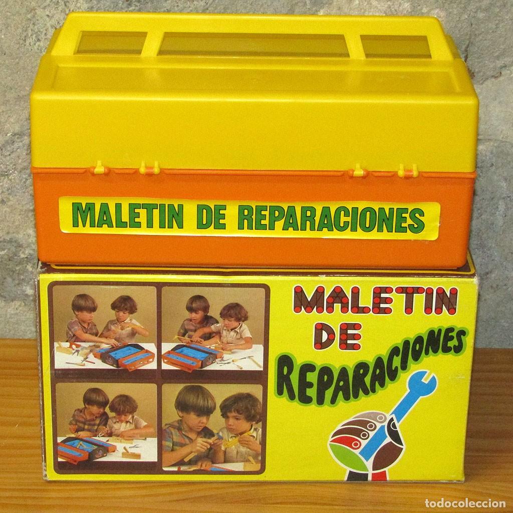 Juguetes antiguos y juegos de colecci&oacute;n: ANTIGUO MALET&Iacute;N DE REPARACIONES DE CHICOS - NUEVO, COMPLETO Y EN SU CAJA - A&Ntilde;OS 70