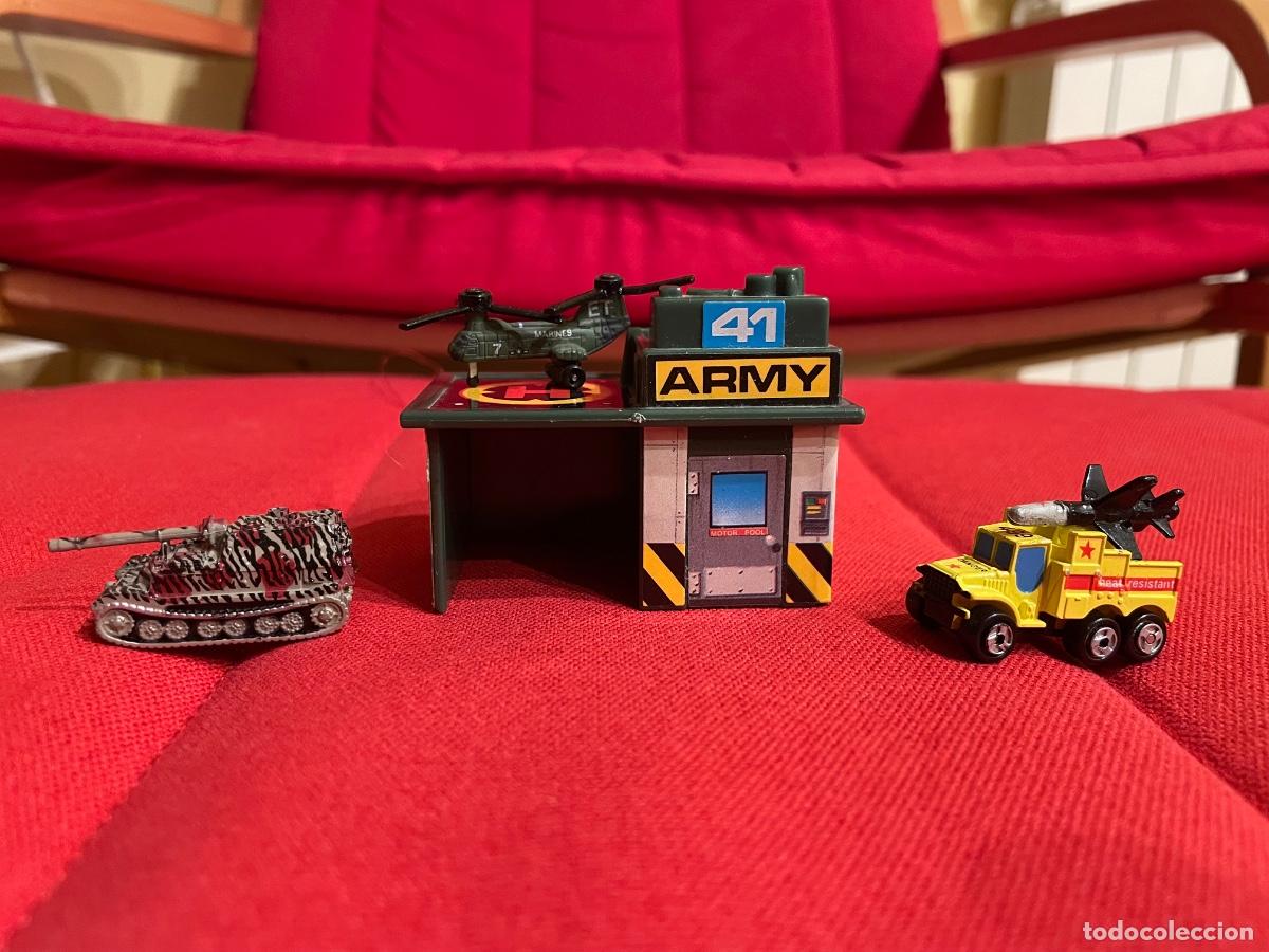 Juguetes antiguos y juegos de colecci&oacute;n: Micro Machines Ambush Squad 1990 Galoob vintage militar