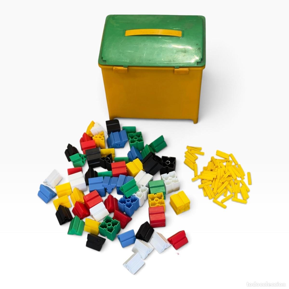 Juguetes antiguos y juegos de colecci&oacute;n: Jogo de Constru&ccedil;&atilde;o Mottik Vintage &ndash; 138 Pe&ccedil;as com Caixa