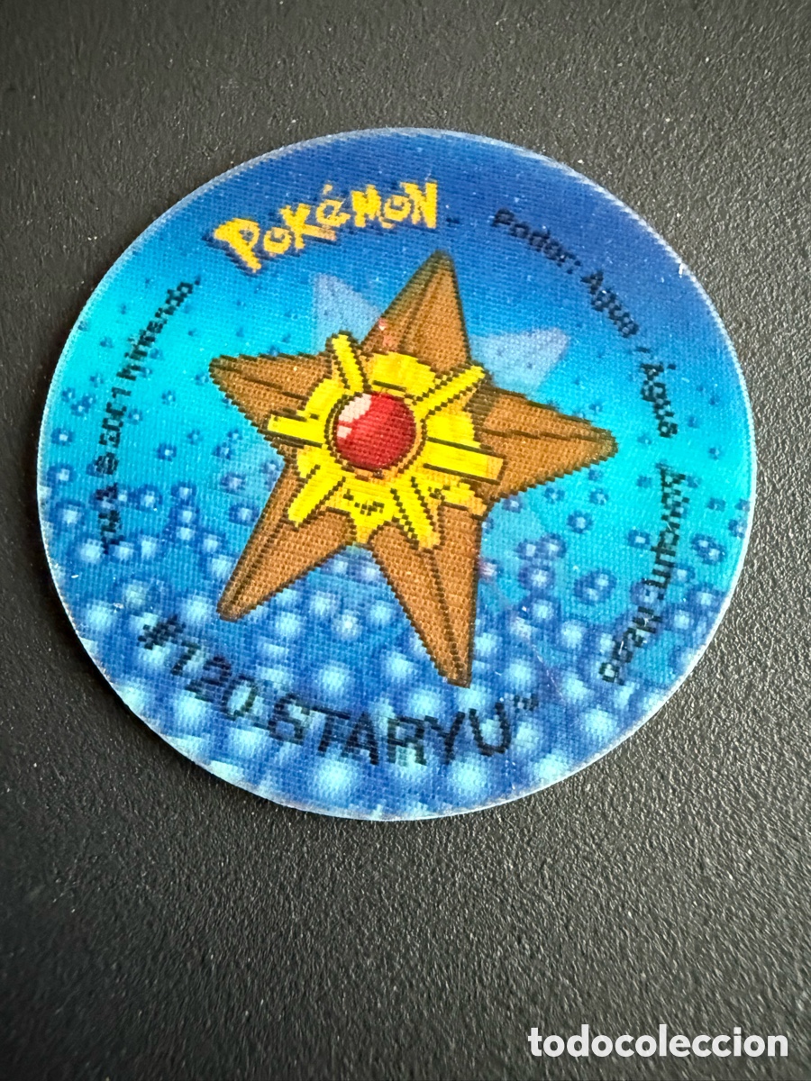 Juguetes antiguos y juegos de colecci&oacute;n: POKEMON. TAZO 2. #120. STARYU. HOLOGRAMA
