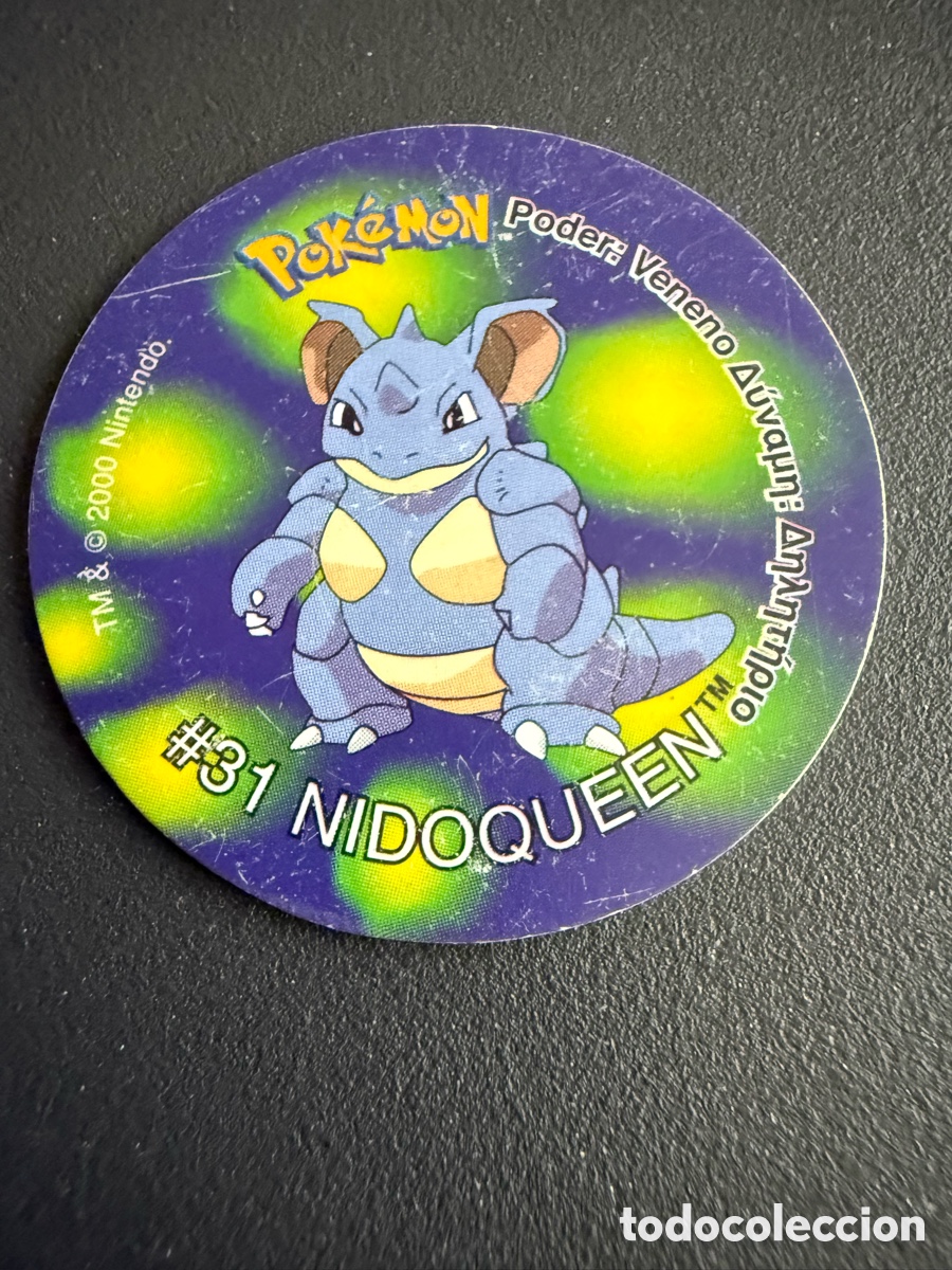 Juguetes antiguos y juegos de colecci&oacute;n: POKEMON. TAZO 2. # 31. NIDOQUEEN