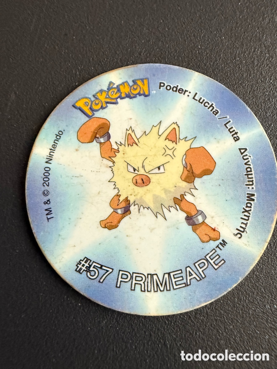Juguetes antiguos y juegos de colecci&oacute;n: POKEMON. TAZO 2. # 57. PRIMEAPE