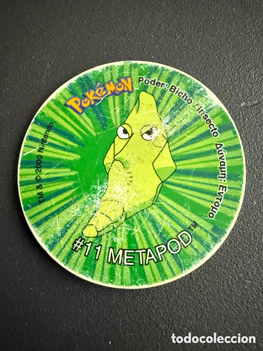 Juguetes antiguos y juegos de colecci&oacute;n: POKEMON. TAZO 2. # 11 METAPOP