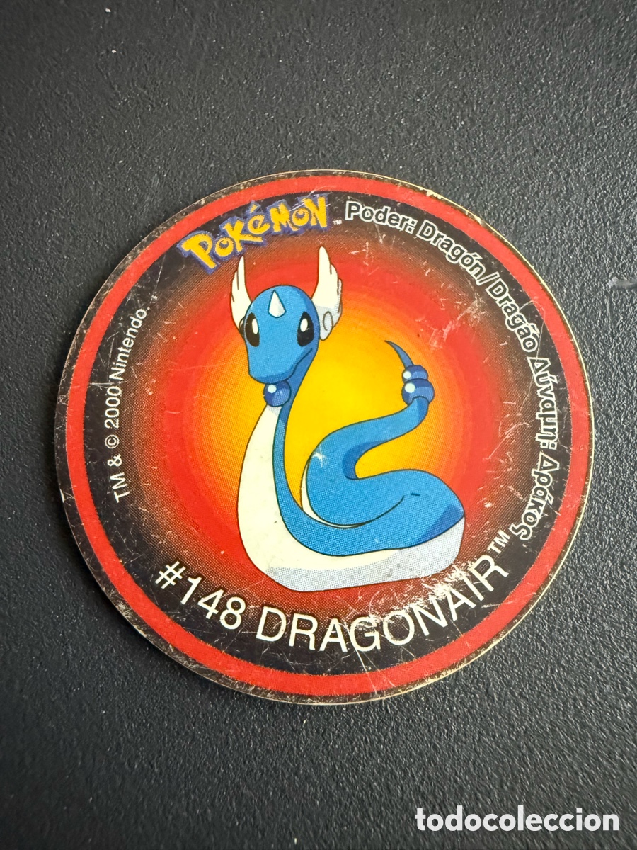 Juguetes antiguos y juegos de colecci&oacute;n: POKEMON. TAZO 2. # 148. DRAGONAIR