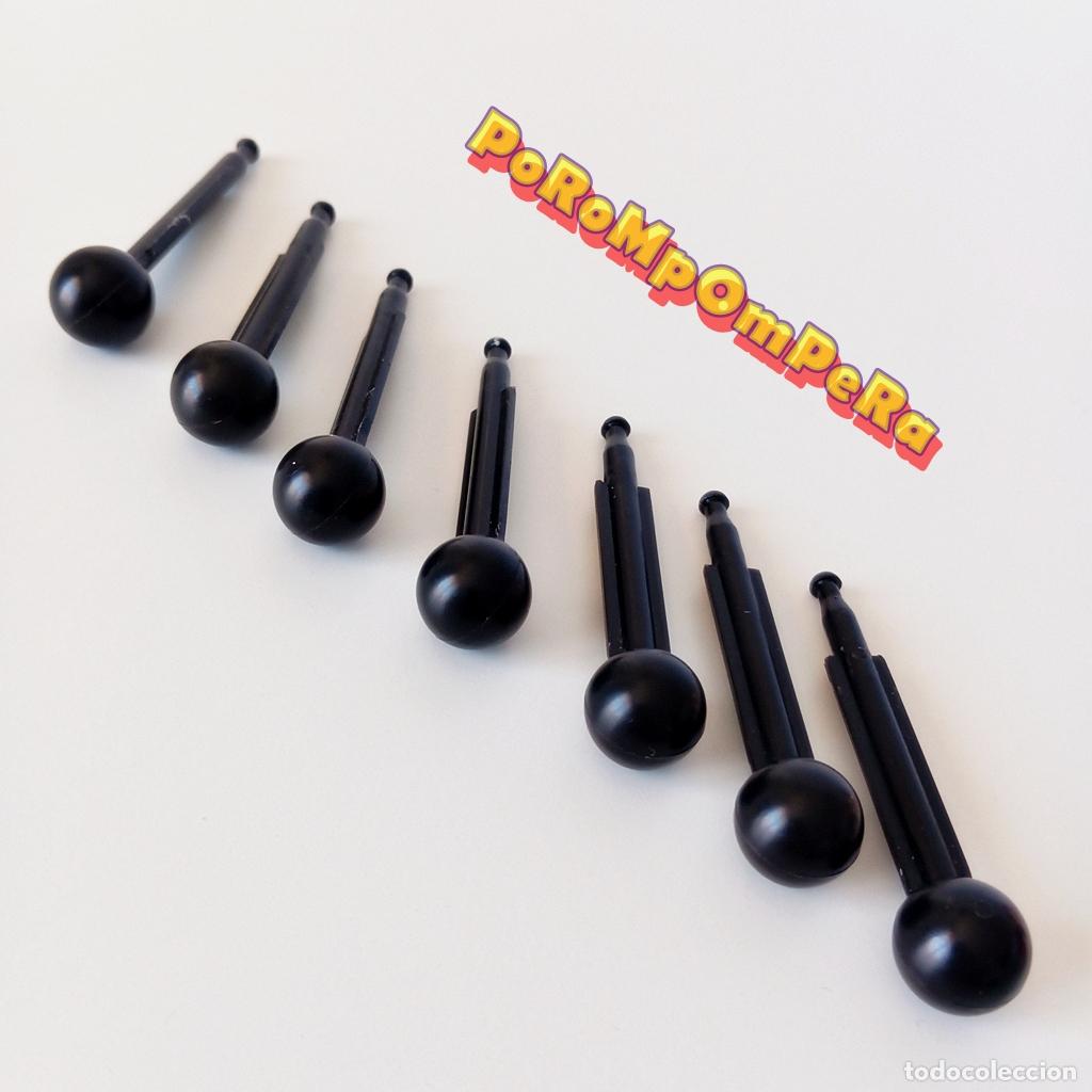 Juguetes antiguos y juegos de colecci&oacute;n: lote x7 misiles negros misil proyectil juguete arma - set/s y fabricante por determinar LNZ