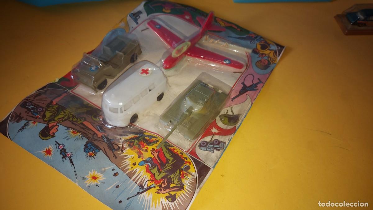 Juguetes antiguos y juegos de colecci&oacute;n: BLISTER JUGUETES MILITARES DE QUIOSCO, KIOSKO, A&Ntilde;OS 60-70