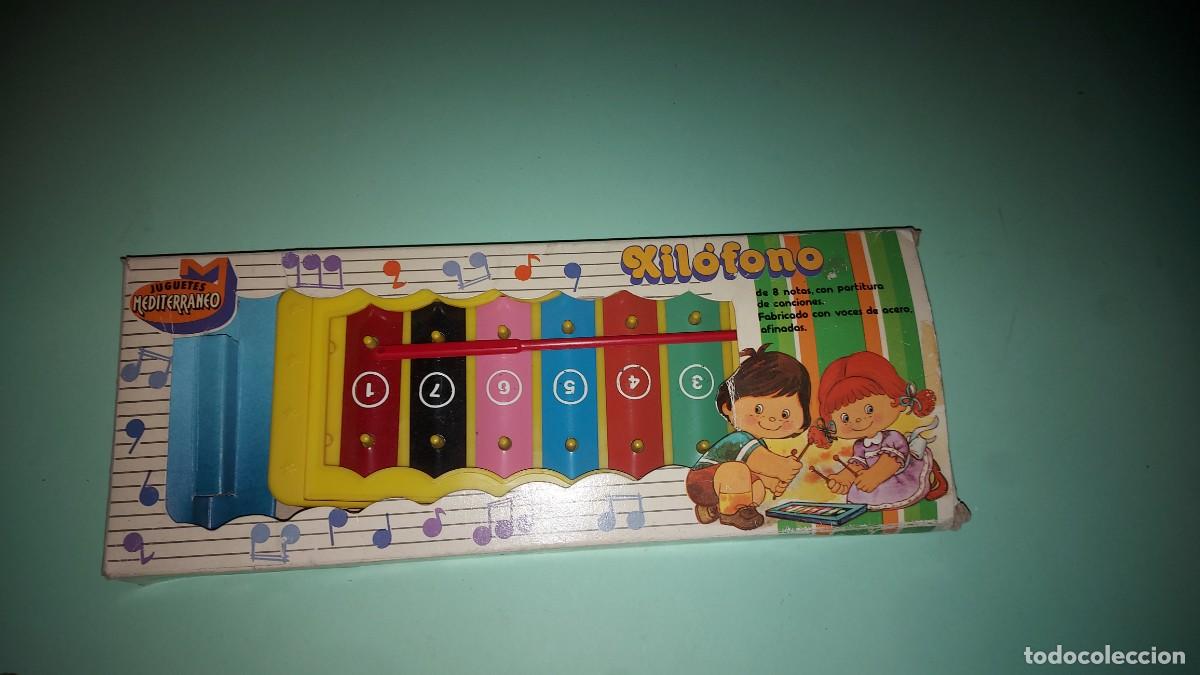 Juguetes antiguos y juegos de colecci&oacute;n: XILOFONO DE JUGUETES MEDITERR&Aacute;NEO . ANTIGUO JUGUETE MUSICAL