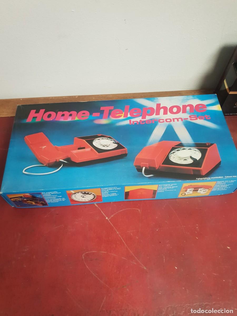 Juguetes antiguos y juegos de colecci&oacute;n: Home telephone intercom set
