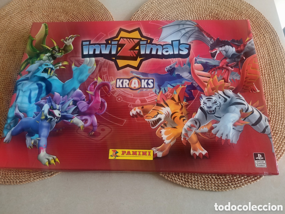 Juguetes antiguos y juegos de colecci&oacute;n: INVIZIMALS KRAKS DE PANINI CON 58 KRAKS