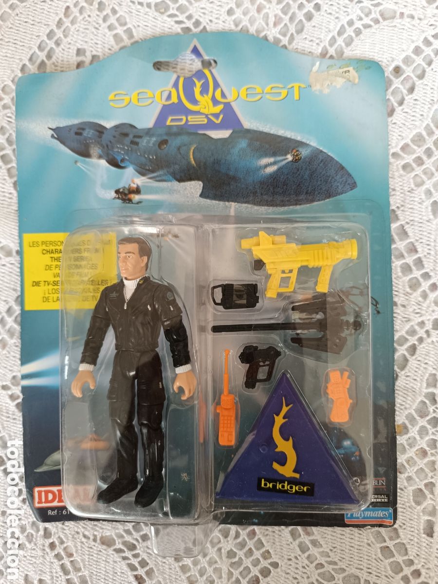 Juguetes antiguos y juegos de colecci&oacute;n: FIGURA CAPITAN BRIDGER SEA QUEST 1993 NUEVO