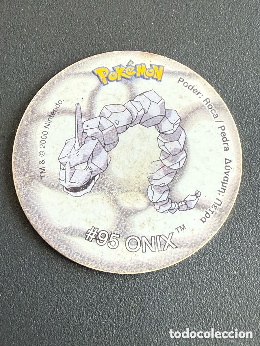 Juguetes antiguos y juegos de colecci&oacute;n: POKEMON. TAZO 2. # 95. &Oacute;NIX