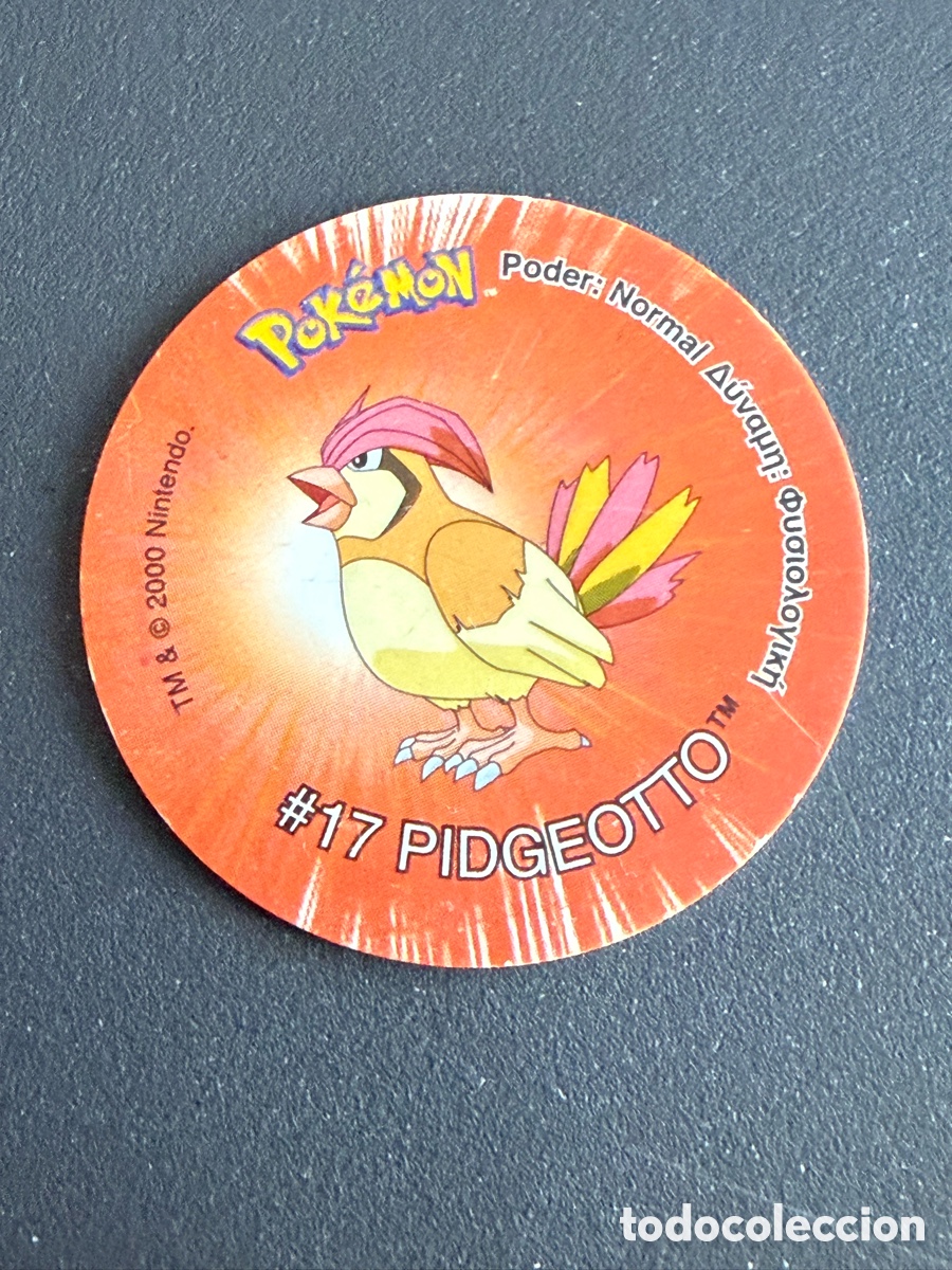 Juguetes antiguos y juegos de colecci&oacute;n: POKEMON. TAZO 2. # 17. PIDGEOTTO