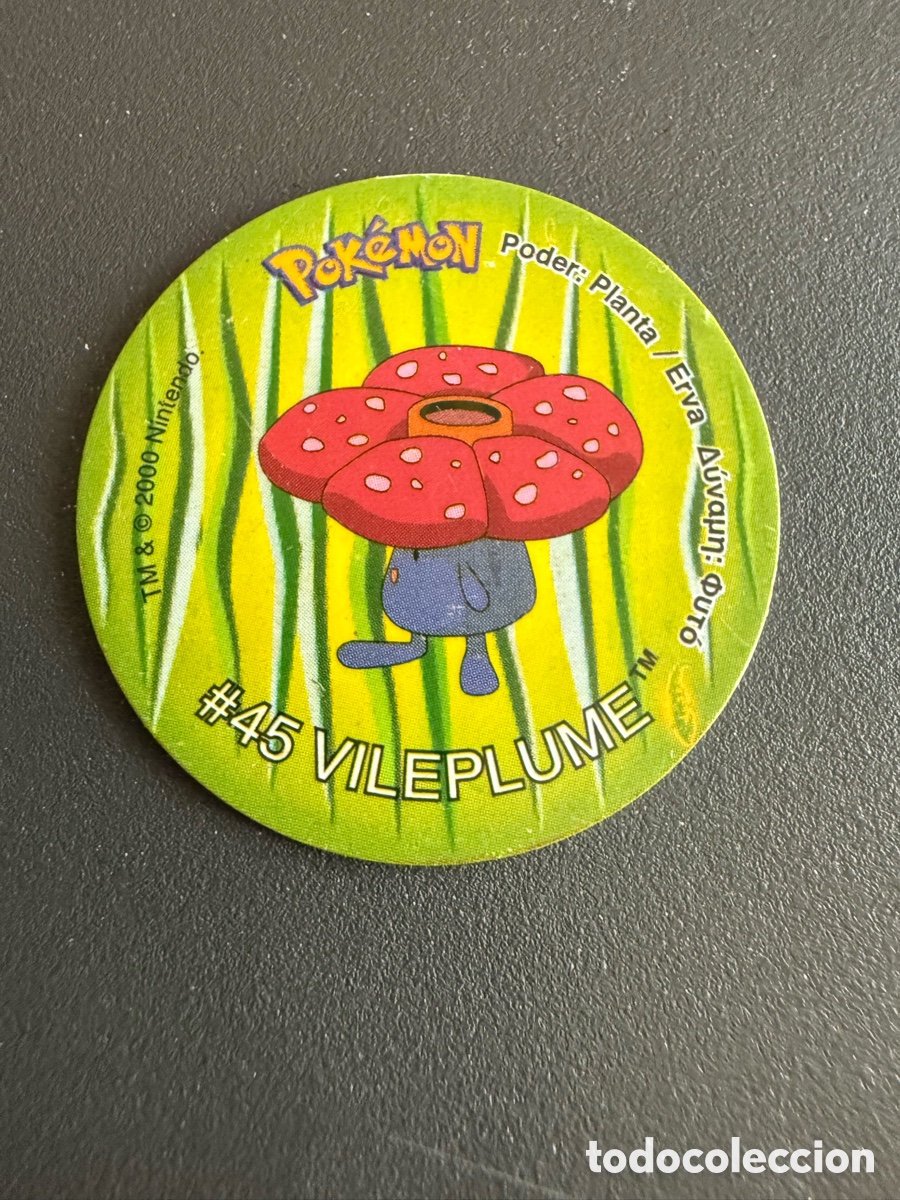 Juguetes antiguos y juegos de colecci&oacute;n: POKEMON. TAZO 2. # 45. VILEPLUME