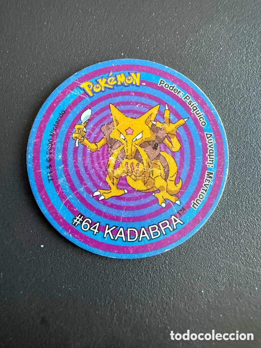 Juguetes antiguos y juegos de colecci&oacute;n: POKEMON. TAZO 2. # 64 KADABRA