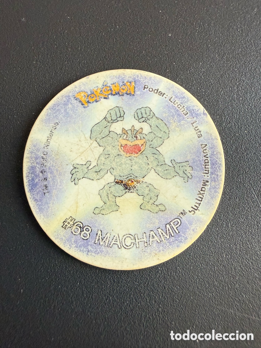 Juguetes antiguos y juegos de colecci&oacute;n: POKEMON. TAZO 2. # 68. MACHAMP