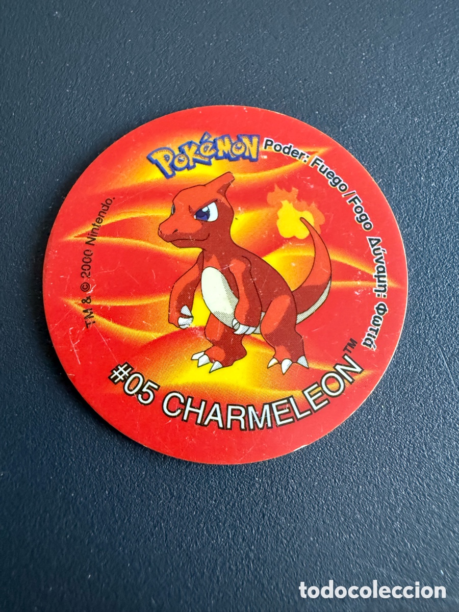 Juguetes antiguos y juegos de colecci&oacute;n: POKEMON. TAZO 2. # 05 CHARMELEON