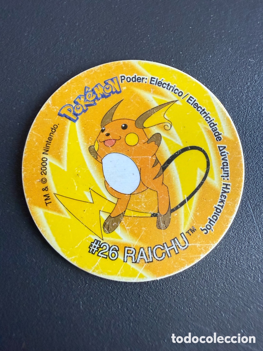 Juguetes antiguos y juegos de colecci&oacute;n: POKEMON. TAZO 2. # 26. RAICHU