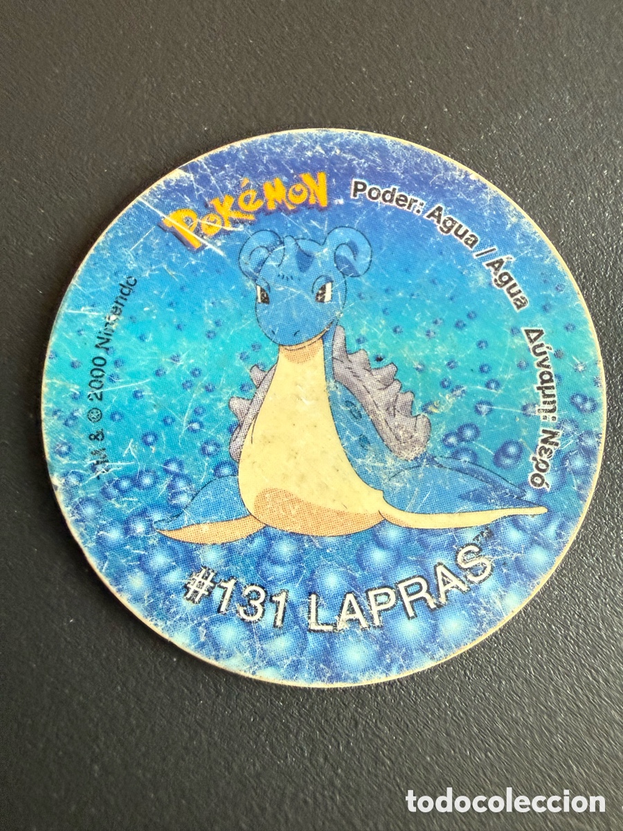 Juguetes antiguos y juegos de colecci&oacute;n: POKEMON. TAZO 2. # 131. LAPRAS